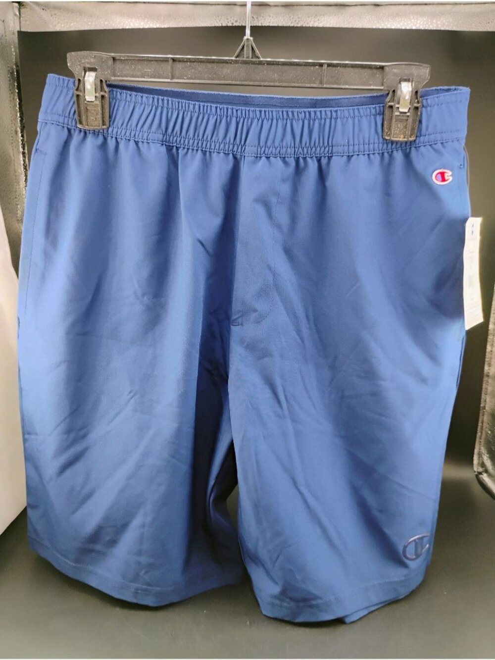 Champion Mens Stretch Woven Shorts Blue Depths XL Athletic Wear